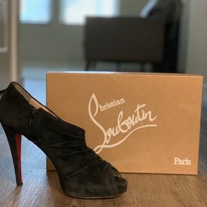 Christian Louboutin Suede Heels